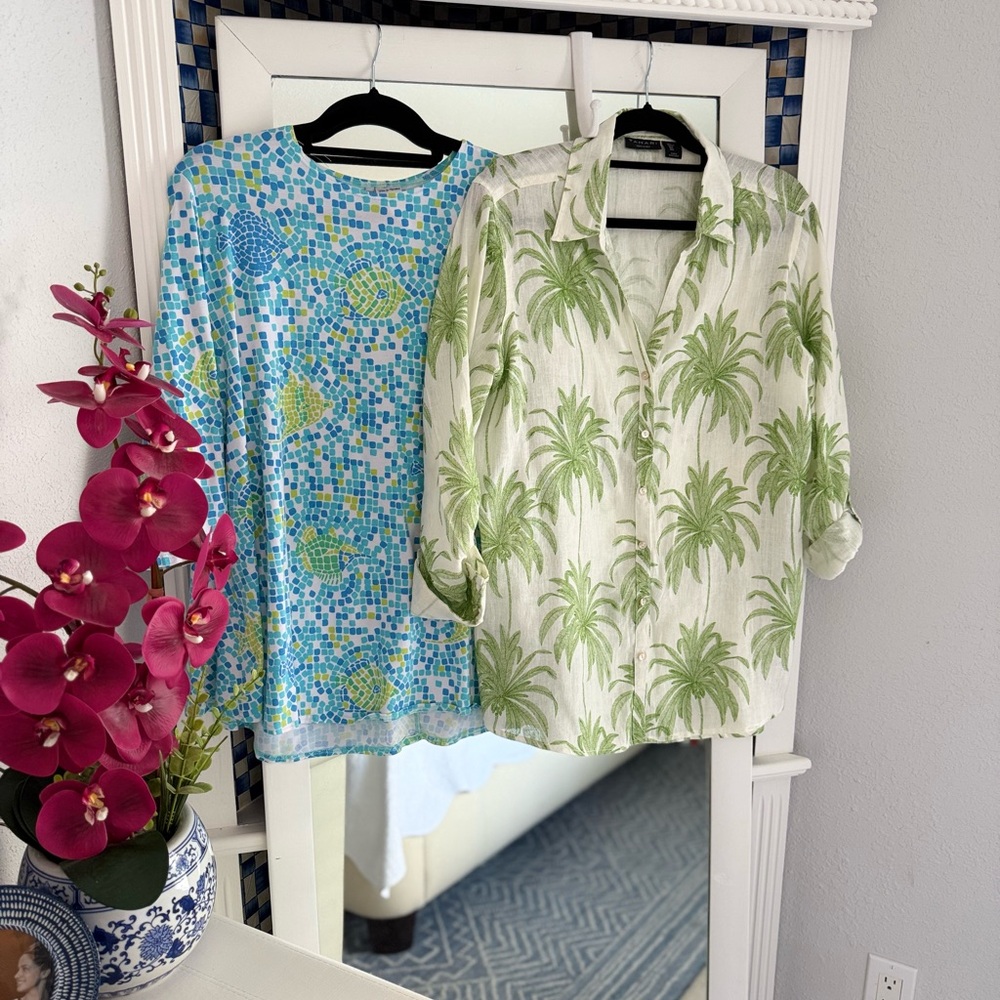 Tropical Blouse / Tunic BUNDLE